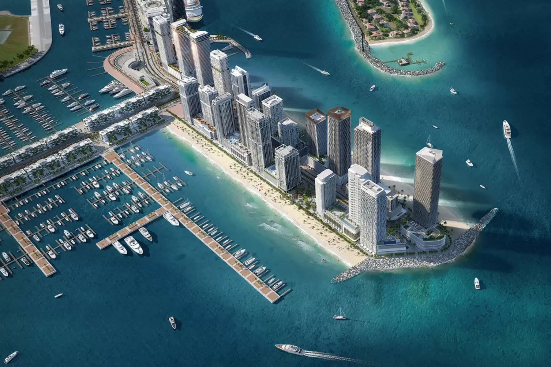 Emaar Beachfront Dubai area guide